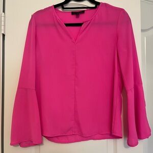 Banana Republic hot pink blouse XS